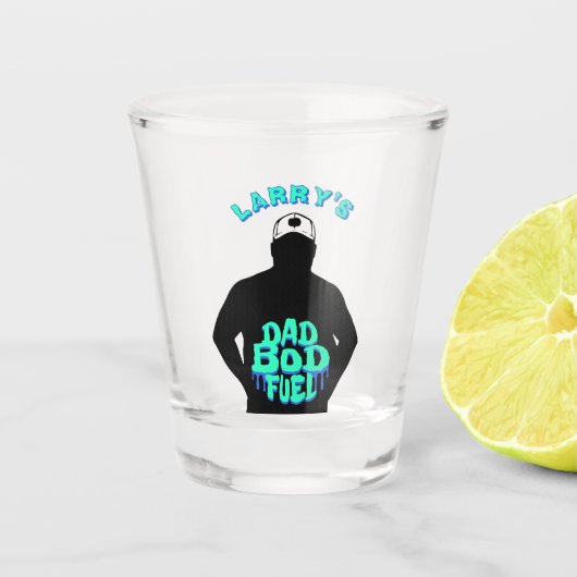 Vater Bod Fuel Funny Schnapsglas (Vorderseite)