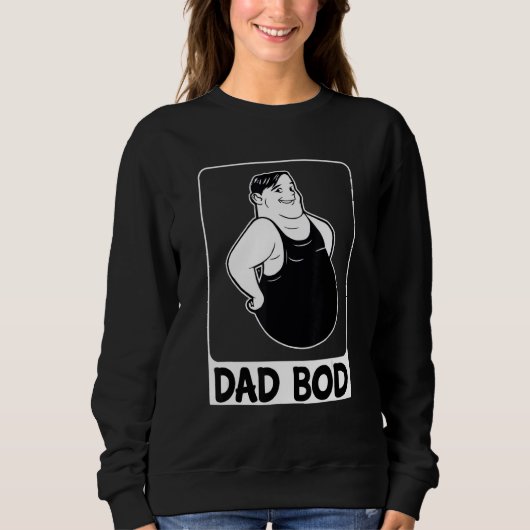 Vater Bod Funny Vater Vater Bod Graphic Sweatshirt (Vorderseite)