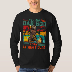 Vater Bod für Vater Vintag Bärengetränk T-Shirt