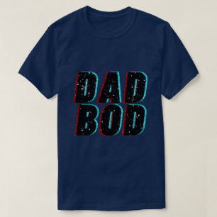 Vater Bod Glitzer T - Shirt