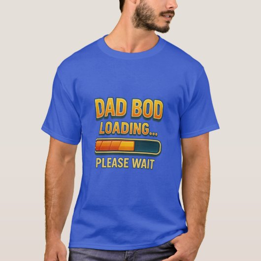 Vater Bod Loading Funny Vatertag T - Shirt (Vorderseite)