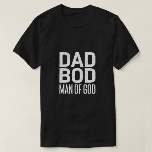 Vater Bod Man of God Shirt (Design vorne)