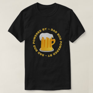 Vater Bod mit Bier T-Shirt