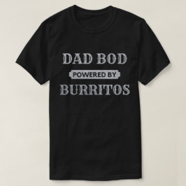Vater Bod mit dem Burritos Glitzer T - Shirt