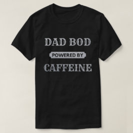 Vater Bod mit dem T - Shirt des Koffein-Glitzer