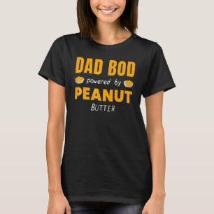 Vater-Bod mit Erdnussballengraph T-Shirt