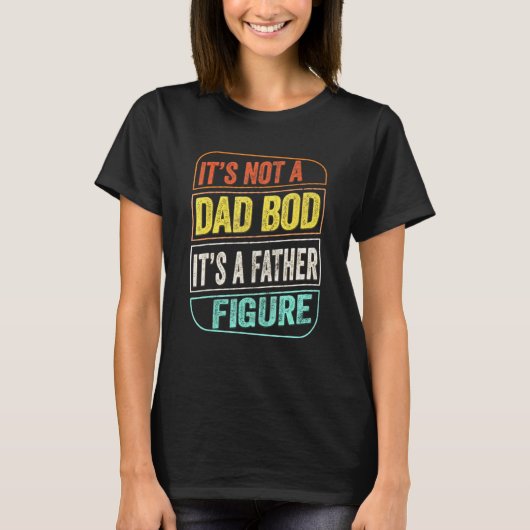 Vater Bod Vater Abbildung Vater Joke T-Shirt (Vorderseite)
