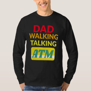 Vater Bod Vater Wandern Talking Atm T-Shirt