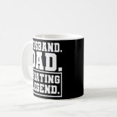 Vater Bootleder Kapitän 1 T - Shirt Kaffeetasse (Vorderseite Links)