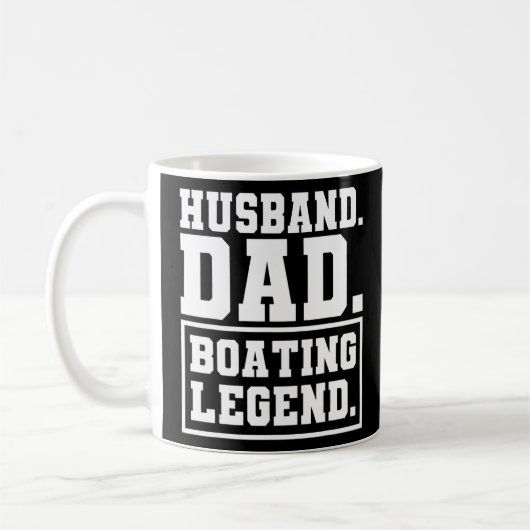 Vater Bootleder Kapitän 1 T - Shirt Kaffeetasse (Links)