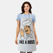 VATER BOSS KOCH MENS KÜCHE SCHÜRZE (Getragen)