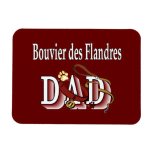 Vater Bouvier des Flandres Magnet