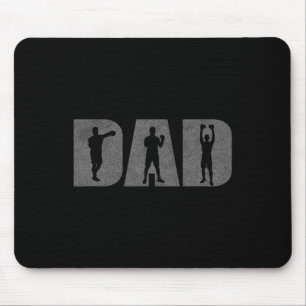 Vater Boxer Fathers Day Boxing Lover Box Geschenk Mousepad