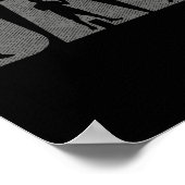 Vater Boxer Fathers Day Boxing Lover Box Geschenk Poster (Ecke)