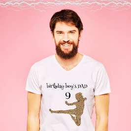 Vater Boy Sports Party Martial Arts Karate Geburts T-Shirt