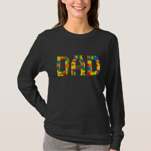 Vater Brick Builder Blocks Master Builder Vathers T-Shirt