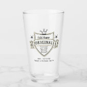 VATER BRIDE - Personalisierte Trauzeugen PINT GLAS (Vorderseite)