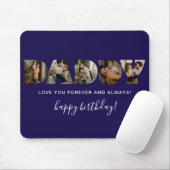 VATER-Brief-Fotocollage Geburtstag Mousepad (Mit Mouse)