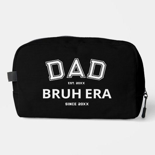 Vater Bruh Era Custom Year White Logo Black Waschbeutel (Vorderseite)