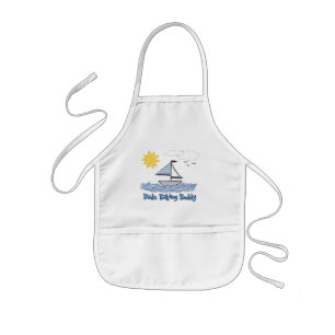 Vater Buchen Buddy Sailboat Kinderschürze