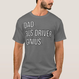Vater-Busfahrer T-Shirt