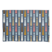 Vater Business Krawatte Muster Kissenbezug (Vorderseite-Links)