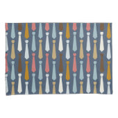 Vater Business Krawatte Muster Kissenbezug (Vorderseite-Rechts)