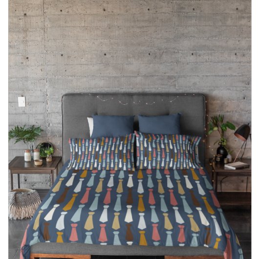 Vater Business Krawatte Muster Kissenbezug