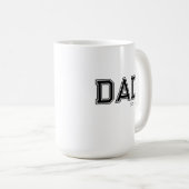"Vater" "ca. 20xx" Vatertag Geburtstagsgeschenk Kaffeetasse (VorderseiteRechts)
