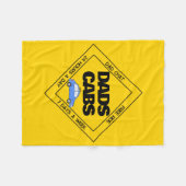 Vater Cabs Fleecedecke (Vorderseite (Horizontal))