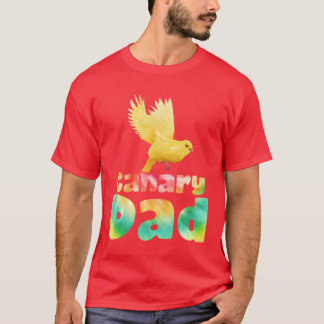 Vater Canaries Owner Bird Liebhaber Men Daddys Jun T-Shirt
