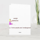 Vater Carpenter Handyman Birthday Karte (Rückseite)