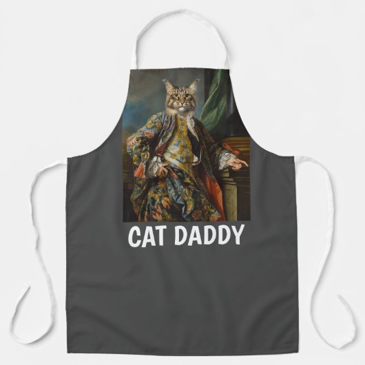 VATER CAT DADDY RENAISSANCE MAN MENSCHEN SCHÜRZE (Vorderseite)
