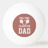 Vater Champion Sporty Mit Monogramm Ping Pong Ball Tischtennisball (Vorderseite)