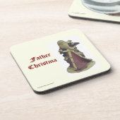 VATER CHRISTAS GETRÄNKEUNTERSETZER (Linke Seite)