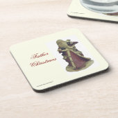 VATER CHRISTAS GETRÄNKEUNTERSETZER (Linke Seite)