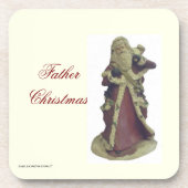 VATER CHRISTAS GETRÄNKEUNTERSETZER (Vorderseite)