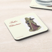 VATER CHRISTAS GETRÄNKEUNTERSETZER (Linke Seite)