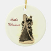 VATER CHRISTAS KERAMIK ORNAMENT (Vorne)