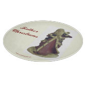 VATER CHRISTAS SCHNEIDEBRETT (Ecke)