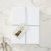 VATER CHRISTAS STICKER GESCHENKANHÄNGER (Mit Garn)