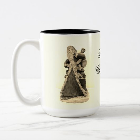VATER CHRISTAS ZWEIFARBIGE TASSE (Links)