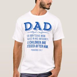 Vater - Christliche Schrift des Vaters T-Shirt