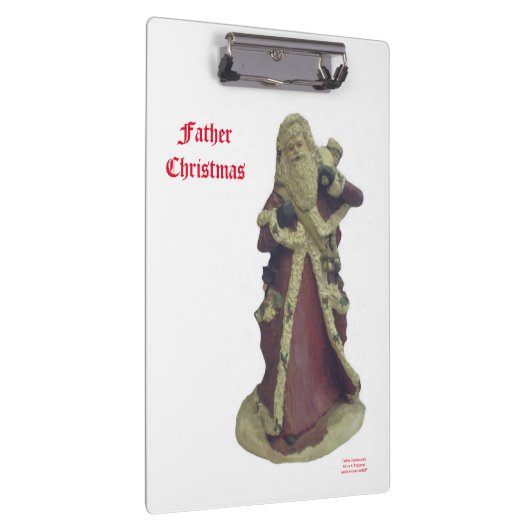 "VATER CHRISTMAS" KLEMMBRETT (Rechts)