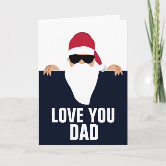 VATER CHRISTMAS LIEBE SIE KARTEN (Vorderseite)