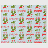 VATER CHRISTMAS WRAPPPAPIER "PAPA ELF" GESCHENKPAPIER (Flach)