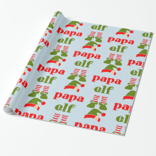 VATER CHRISTMAS WRAPPPAPIER "PAPA ELF" GESCHENKPAPIER