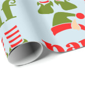VATER CHRISTMAS WRAPPPAPIER "PAPA ELF" GESCHENKPAPIER (Rolleneckpunkt)