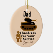 Vater Circle Ornament Hang Year (Rechts)