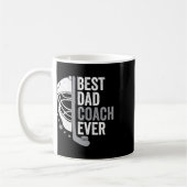 Vater Coach Jeden Vatertag Hockey Kaffeetasse (Links)